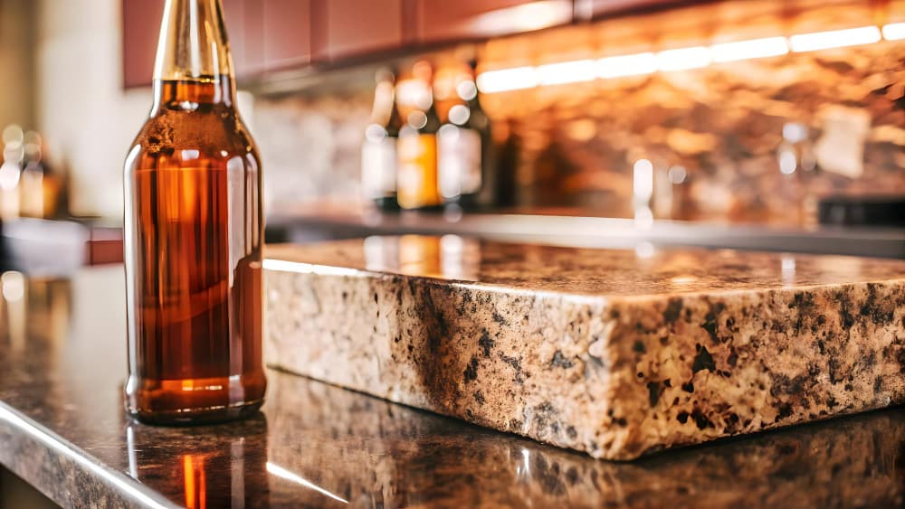 Bancada de granito para churrasqueira: resistência e elegância em áreas gourmet